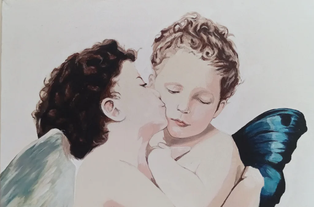 quadro o primeiro beijo