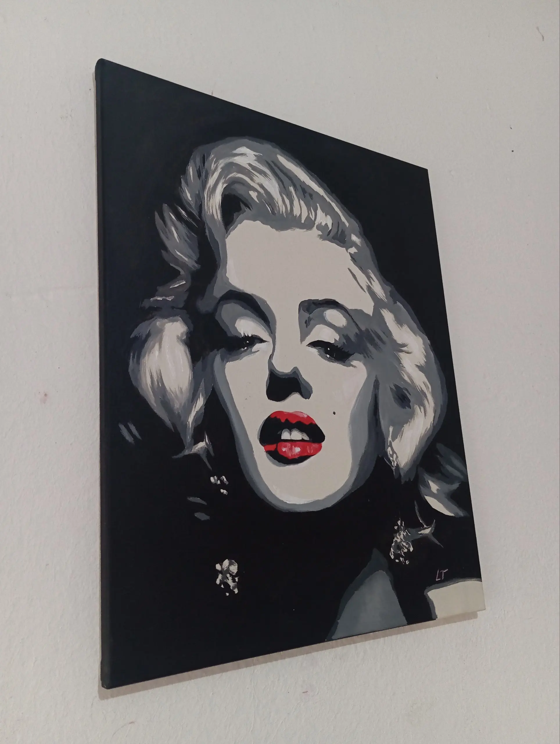 Quadro Marilyn Monroe | Arte Pintada à Mão - Imagem 3