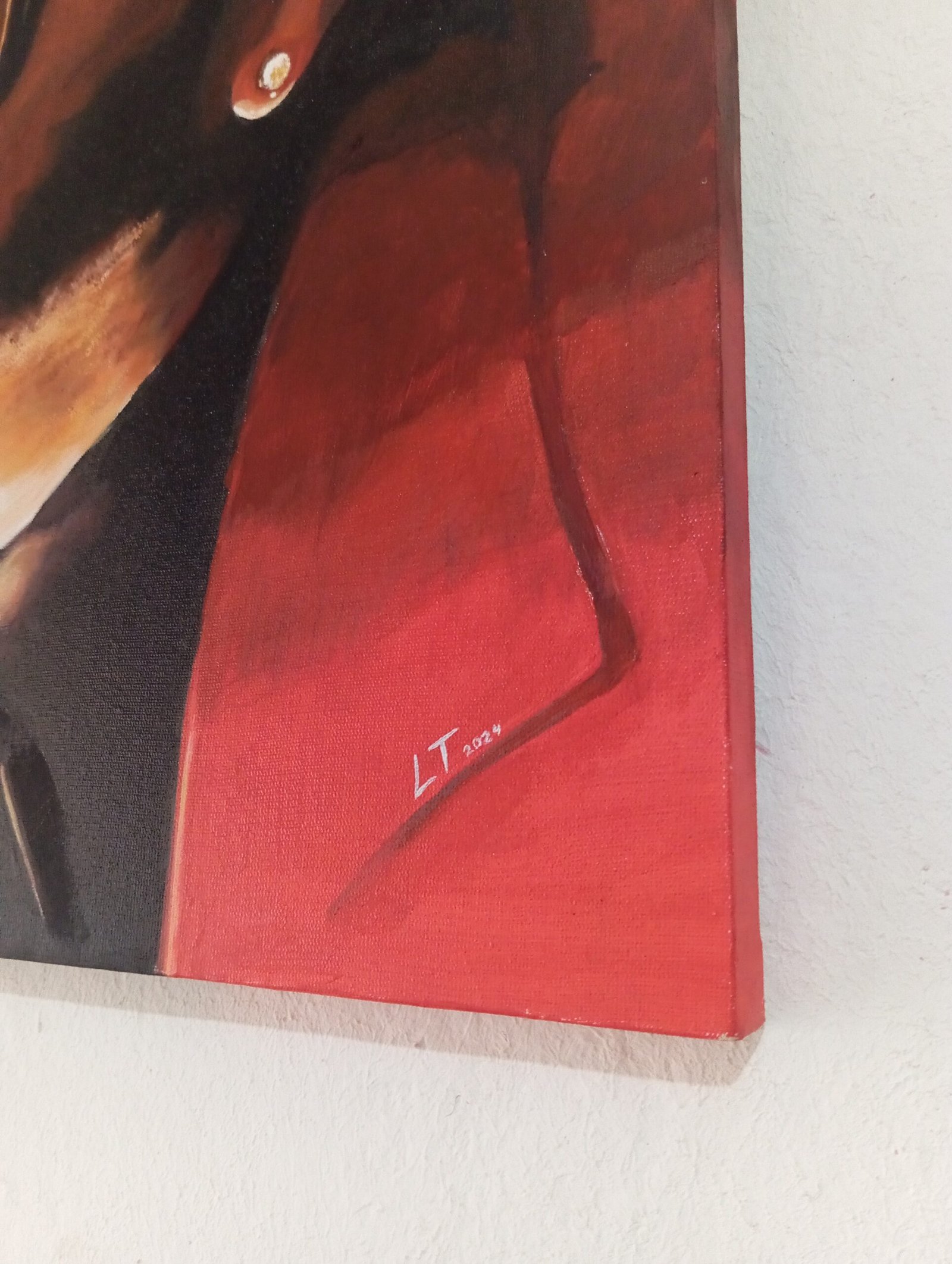 Quadro The Weeknd | Arte Pintada à Mão - Imagem 4
