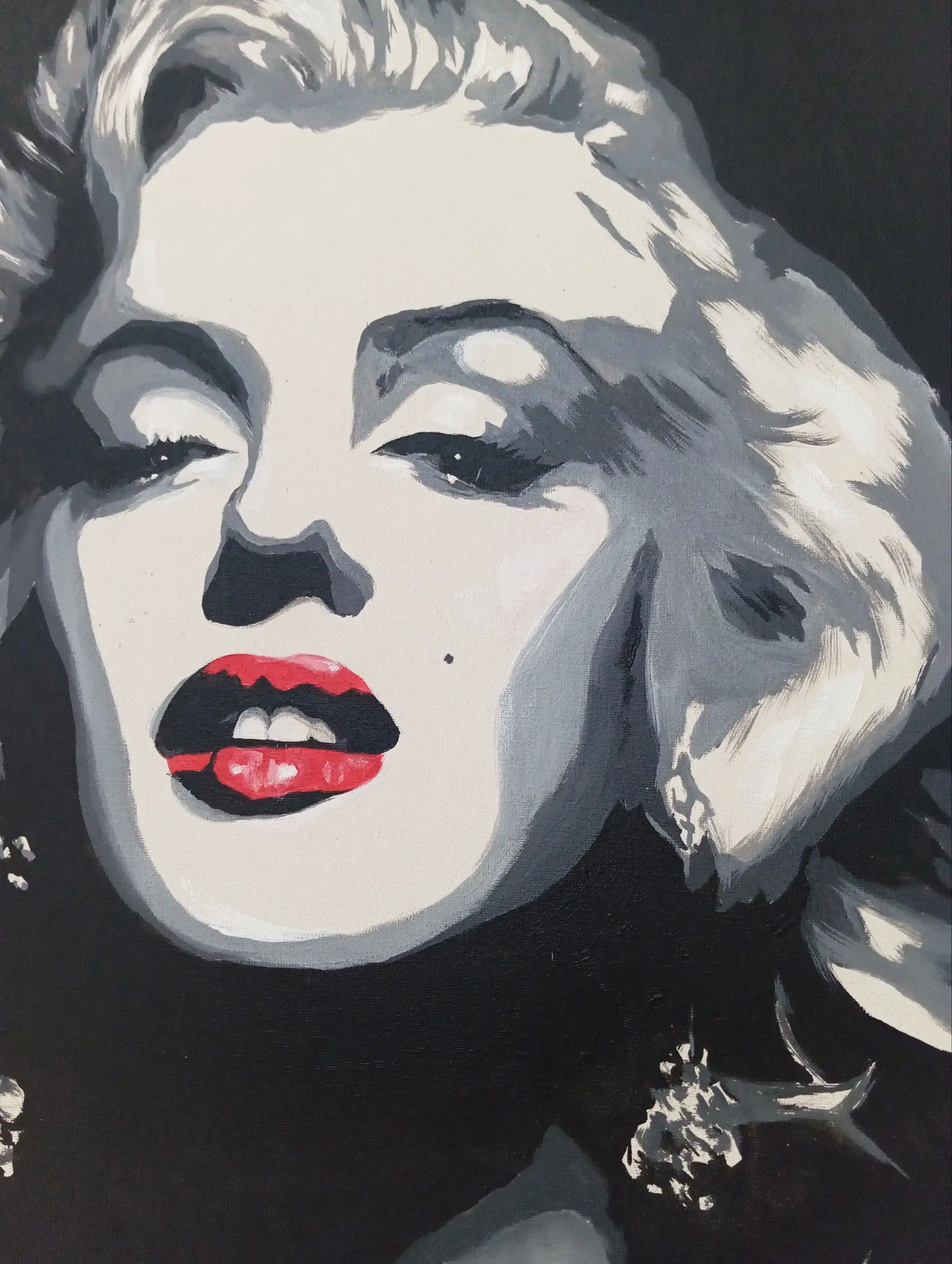 Quadro Marilyn Monroe | Arte Pintada à Mão - Imagem 2