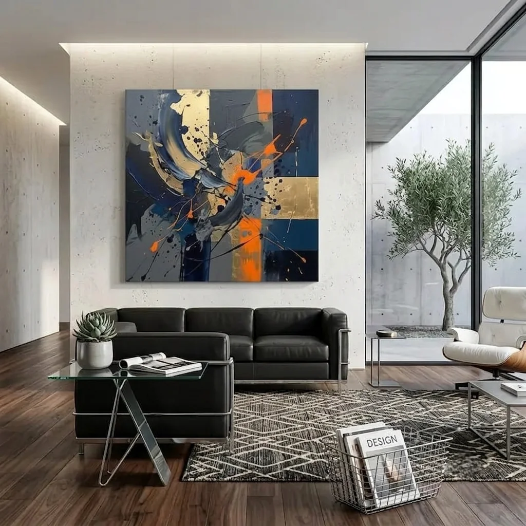 Quadro Abstrato Moderno - Imagem 3