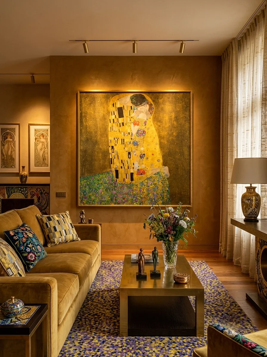 Quadro o Beijo de Gustav Klimt - Imagem 3